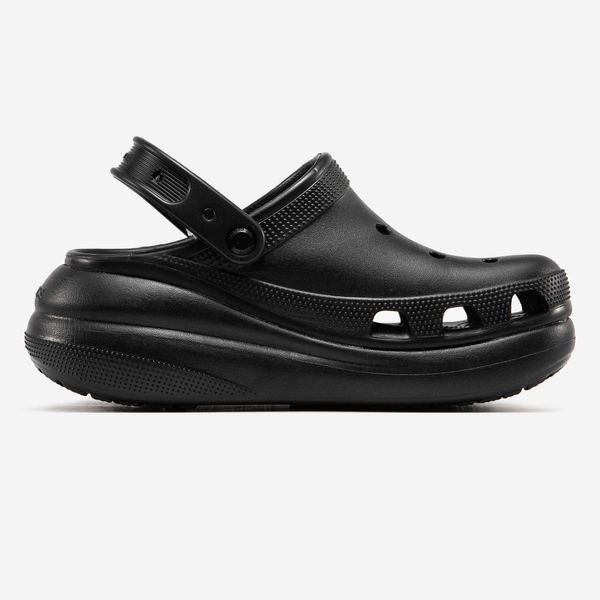 Тапочки Crocs Classic Crush Clog Black 17271-Чорний-36 фото