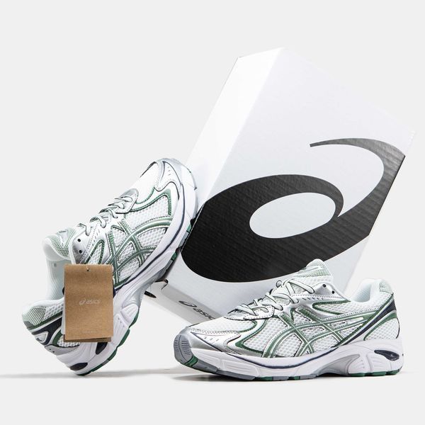 Кросівки Asics GT-2160 White Silver Green 14691-Сріблястий-36 фото