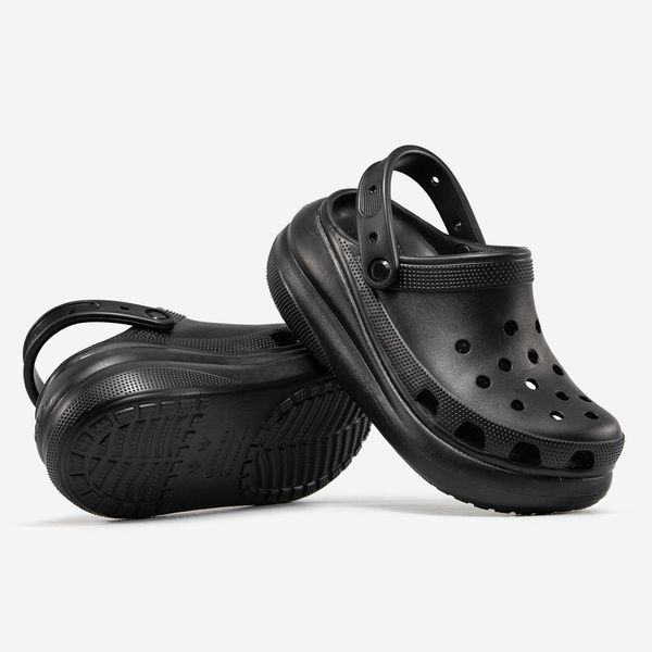 Тапочки Crocs Classic Crush Clog Black 17271-Чорний-36 фото