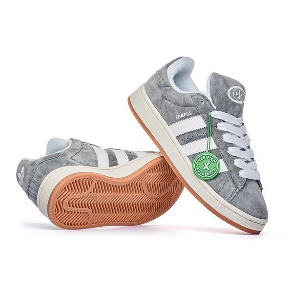 Кросівки Adidas Campus Grey White 12736-Сірий-36 фото
