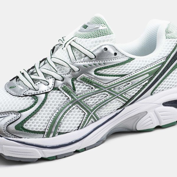 Кросівки Asics GT-2160 White Silver Green 14691-Сріблястий-36 фото
