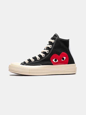 Кеди Converse x Comme des Garsons Play Chuck 02777-Чорний-38 фото