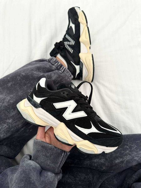 Кросівки New Balance 9060 Black White 11332-Чорний-36 фото