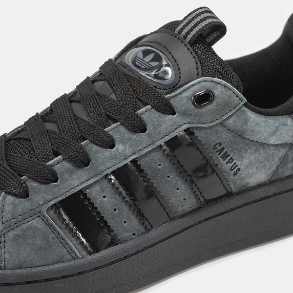 Кросівки Adidas Campus Dark Grey Black 13344-Темно-сірий-36 фото