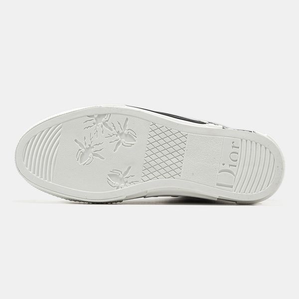 Кросівки Dior B23 Sneakers High Black White 06832-40 фото