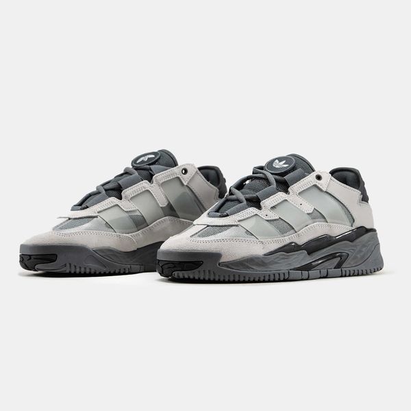 Кросівки Adidas NiteBall Grey Black 09843-Темно-сірий-36 фото