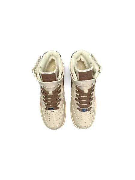 Кросівки Nike Air Force High 1 &lsquo;07 Essenti mocco Winter (зимові) 09682-Коричневий-36 фото