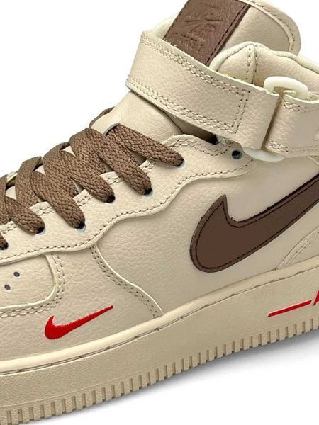 Кросівки Nike Air Force High 1 &lsquo;07 Essenti mocco Winter (зимові) 09682-Коричневий-36 фото