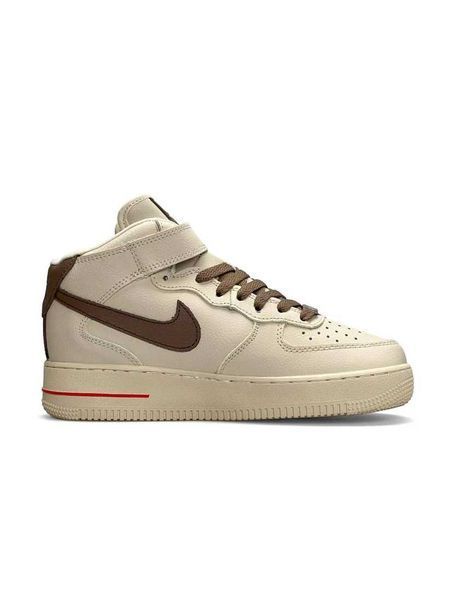 Кросівки Nike Air Force High 1 &lsquo;07 Essenti mocco Winter (зимові) 09682-Коричневий-36 фото