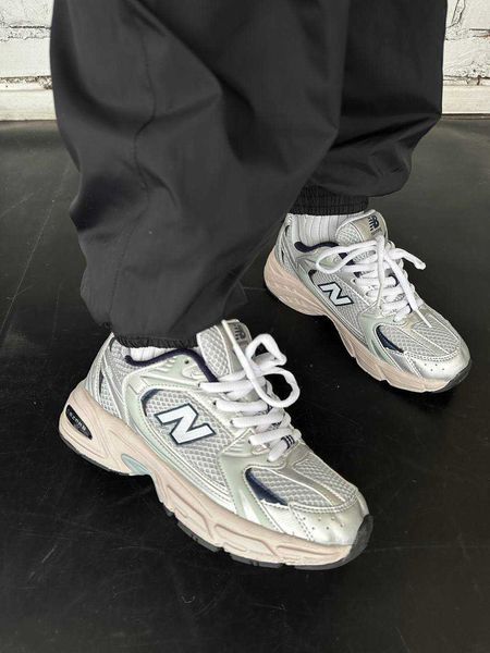 Кросівки New Balance 530 White Silver 06799-Сріблястий-36 фото