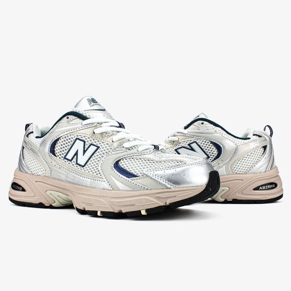 Кросівки New Balance 530 White Silver 06799-Сріблястий-36 фото