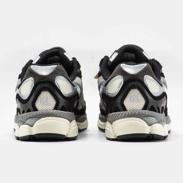 Кросівки Asics Gel-NYC 1090 White Black Grey 14689-Темно-сірий-36 фото