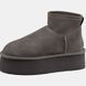 Угги на платформі UGG Classic Mini Dipper Grey 18649-Сірий-36 фото 4