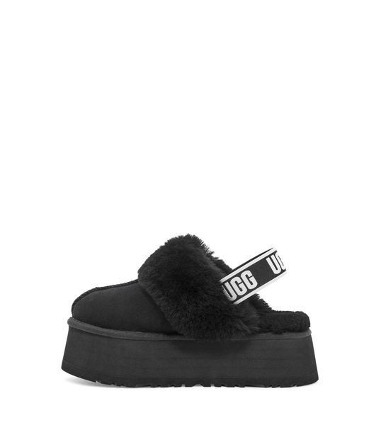 Угги на платформі UGG Funkette Platform Black 14073-Чорний-36 фото