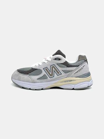 Кросівки NB New Balance 990 Grey Brown 10627-Сірий-36 фото