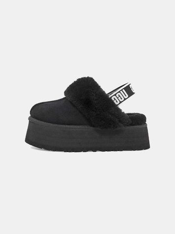 Угги на платформі UGG Funkette Platform Black 14073-Чорний-37 фото