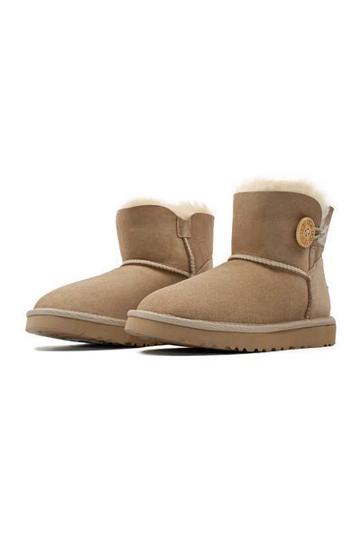 Угги UGG Mini Button Chestnut 13953-Каштановий-36 фото