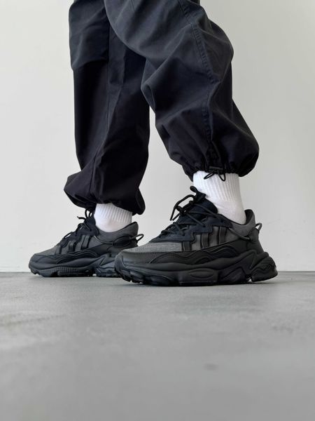 Кросівки Adidas Ozweego Grey Black 18311-Чорний-38 фото