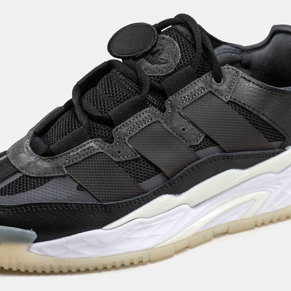 Кросівки Adidas Niteball Black White Gum 05597-Чорний-40 фото