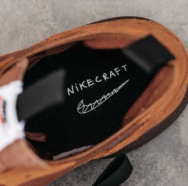 Кросівки Nike Craft x Tom Sachs Brown 11197-Коричневий-40 фото