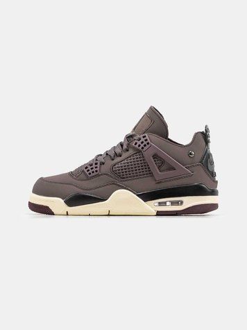 Кросівки Jordan Retro 4 A Ma Maniere Violet Ore 10476-Бордовий-36 фото