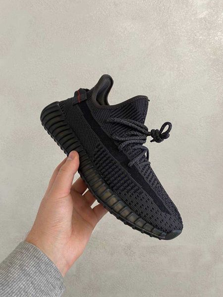 Кросівки Adidas Yeezy 350 v2 Black Reflective 00560-Чорний-36 фото
