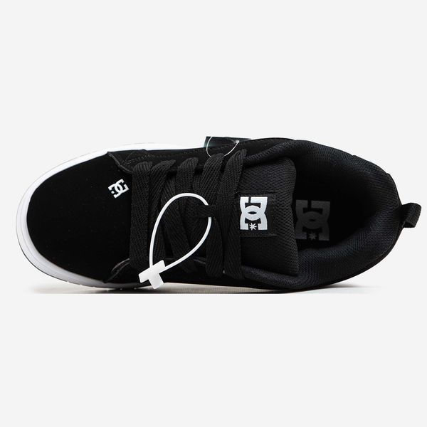 Кросівки DC Shoes Court Graffik Black White 16056-Чорний-36 фото
