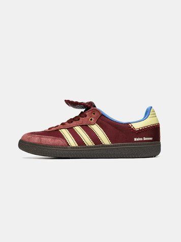 Кросівки Adidas Samba Nylon Wales Bonner Brown 15792-Бордовий-36 фото