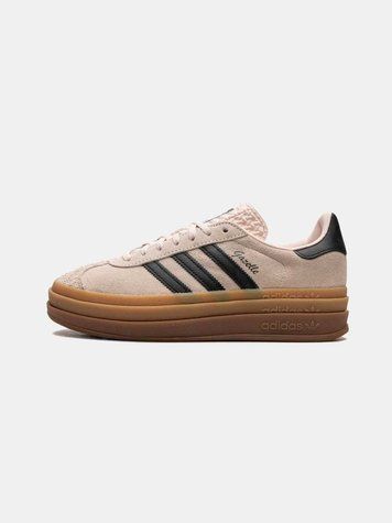Кросівки Adidas Gazelle Bold Platform Pink Black Gum 16647-Рожевий-36 фото