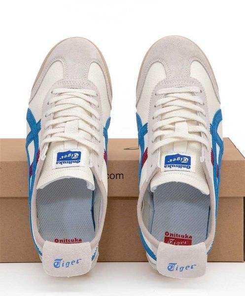 Кросівки Asics Onitsuka Tiger Mexico 66 White Blue Red 17524-Білий-36 фото