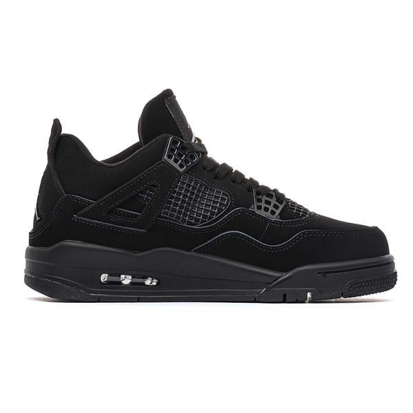 Кросівки Jordan Retro 4 Black Kat 04716-Чорний-36 фото