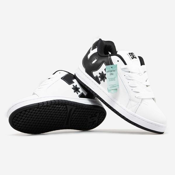 Кросівки DC Shoes Court Graffik White Black 16307-Білий-43 фото