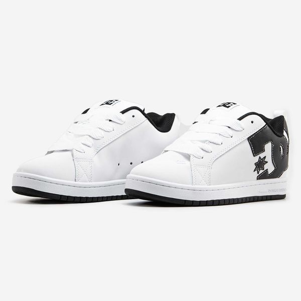 Кросівки DC Shoes Court Graffik White Black 16307-Білий-43 фото