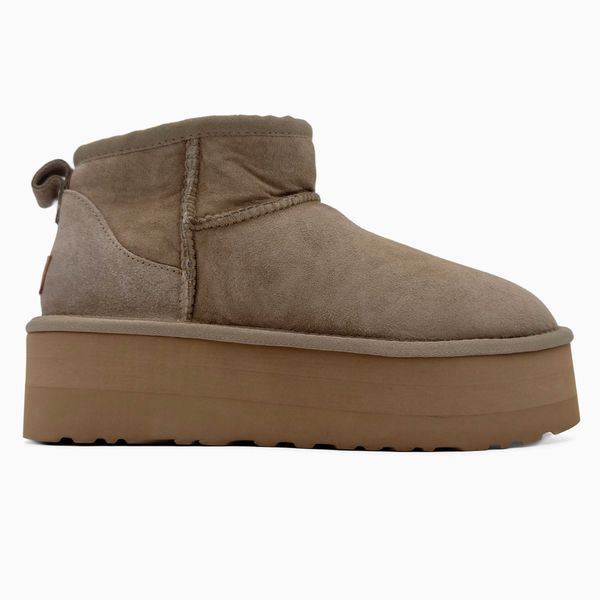 Угги на платформі UGG Ultra Mini Platform Khaki 18598-Хакі-38 фото