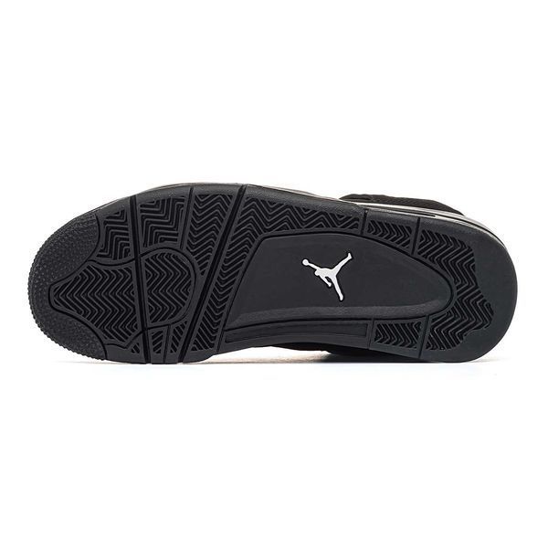 Кросівки Jordan Retro 4 Black Kat 04716-Чорний-36 фото