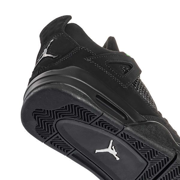 Кросівки Jordan Retro 4 Black Kat 04716-Чорний-36 фото
