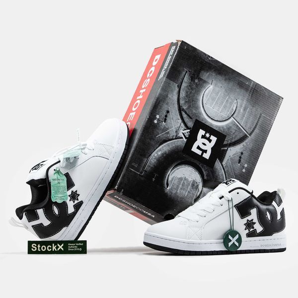 Кросівки DC Shoes Court Graffik White Black 16307-Білий-43 фото
