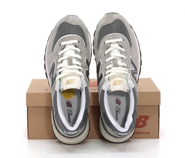 Кросівки New Balance 574 Legacy Grey Black 11692-Сірий-36 фото