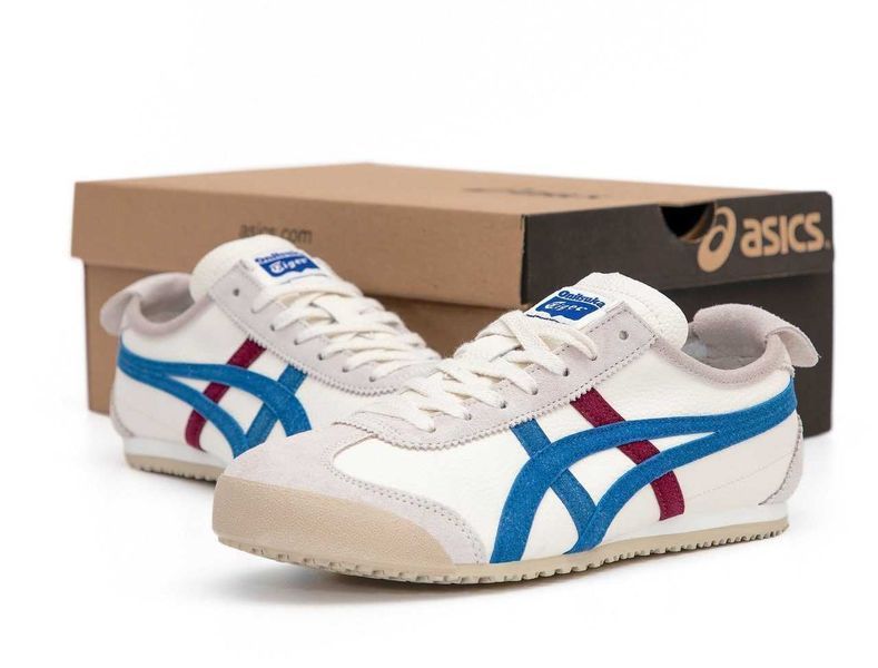 Кросівки Asics Onitsuka Tiger Mexico 66 White Blue Red 17524-Білий-36 фото