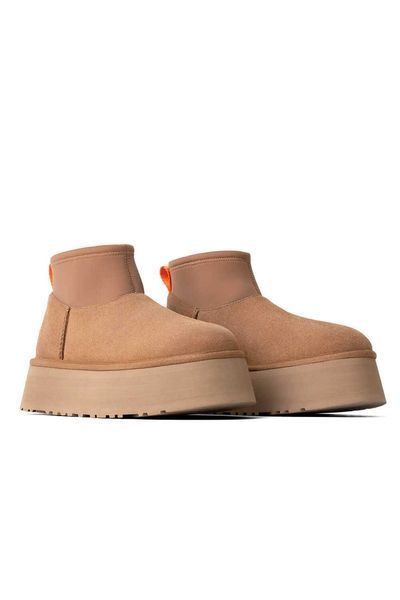 Угги на платформі UGG Classic Mini Dipper Chestnut 18648-Каштановий-36 фото