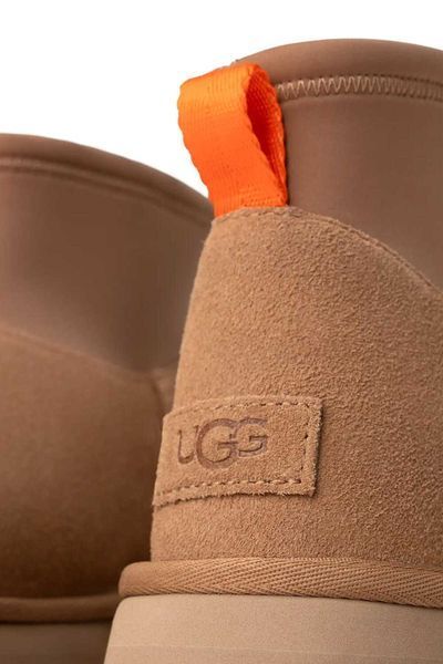 Угги на платформі UGG Classic Mini Dipper Chestnut 18648-Каштановий-36 фото