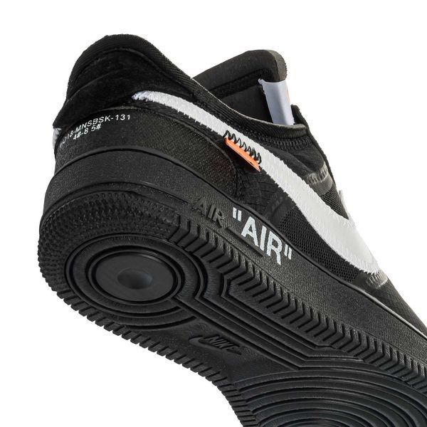 Кросівки Nike Air Force 1 Off-White Black 00847-Чорний-36 фото