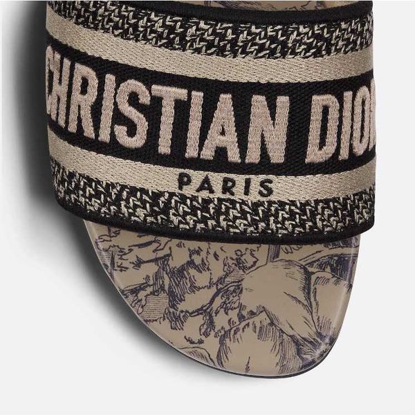 Тапочки Christian Dior Slides 12690-Бежевий-37 фото
