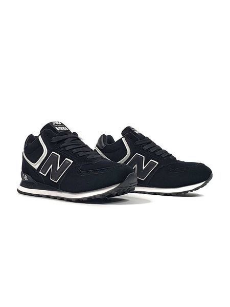Кросівки New Balance 574 High Black White Winter (зимові) 14530-Чорний-37 фото