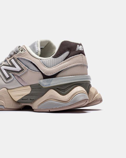 Кросівки New Balance 9060 Grey matter Timberwolf Covert green 11839-Кремовий-36 фото