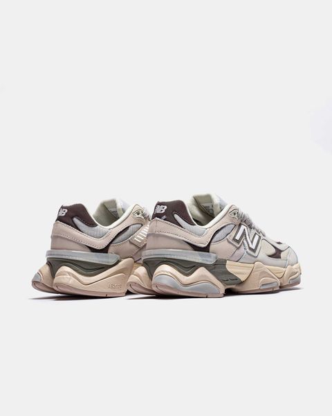 Кросівки New Balance 9060 Grey matter Timberwolf Covert green 11839-Кремовий-36 фото