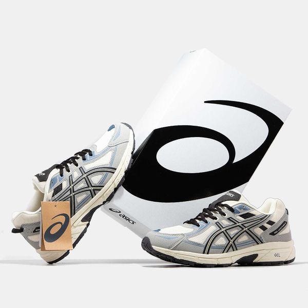 Кросівки Asics Gel Venture 6 White Grey Black 12561-Сірий-36 фото