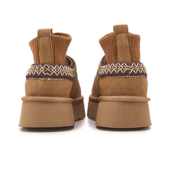 Ugg Tasman Platform Sock Chestnut 19392-Коричневий-40 фото