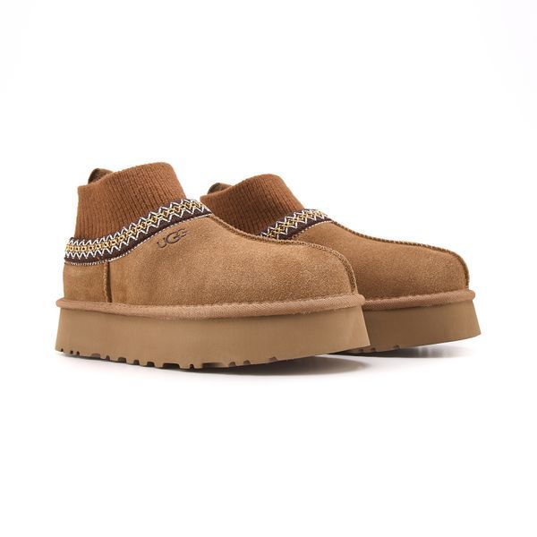 Ugg Tasman Platform Sock Chestnut 19392-Коричневий-40 фото