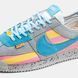 Кросівки Nike Cortez UN/LA Reindbow Grey Blue Yellow Pink 12674-Мультиколор-36 фото 5